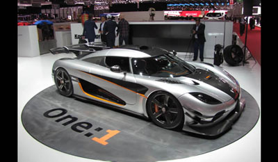 Koenigsegg Agera One:1 2014 1